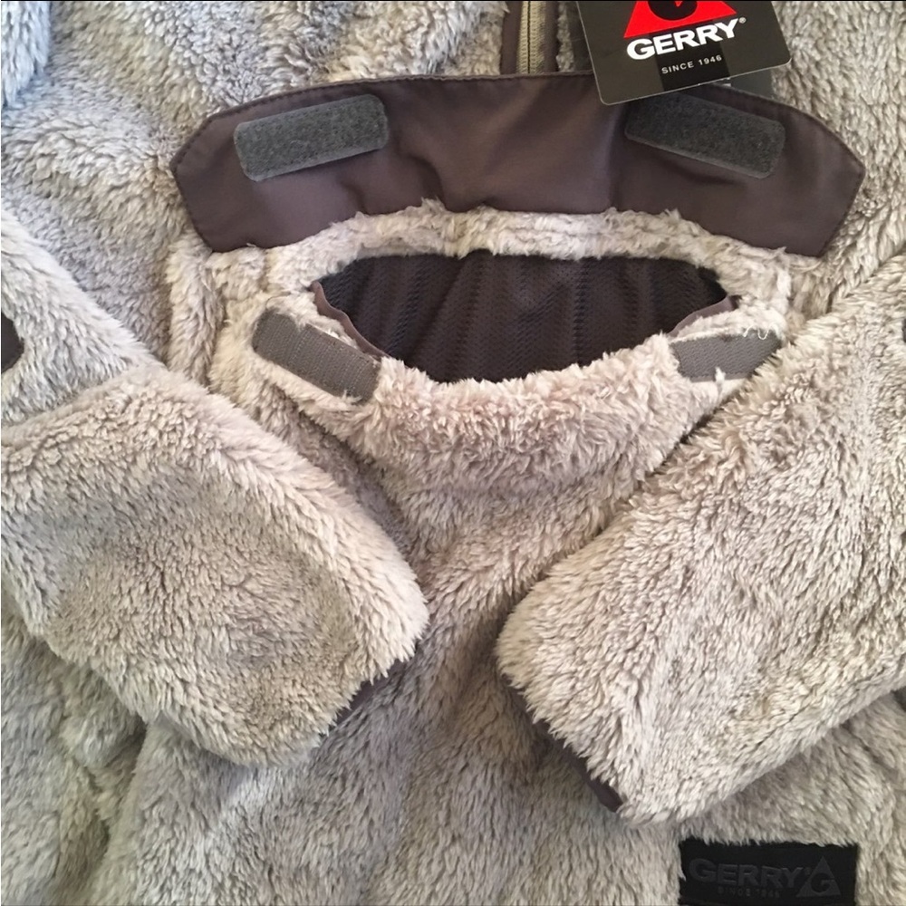 Gerry  nwt Gray Fleece Men's Pullover 1/4 zip Sweater S - Picture 5 of 8